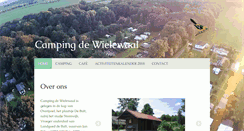 Desktop Screenshot of campingdewielewaal.nl